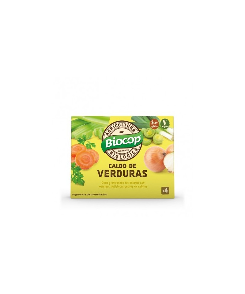 Cubitos verduras BIOCOP 6x10 gr BIO