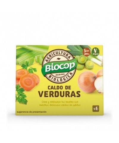 Cubitos verduras BIOCOP 6x10 gr BIO