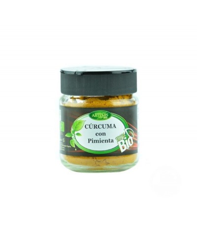 Curcuma pimienta negra especias ARTEMIS 80 gr BIO