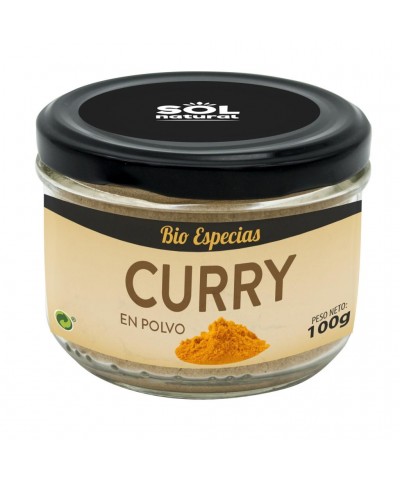 Curry en polvo SOL NATURAL 100 gr BIO