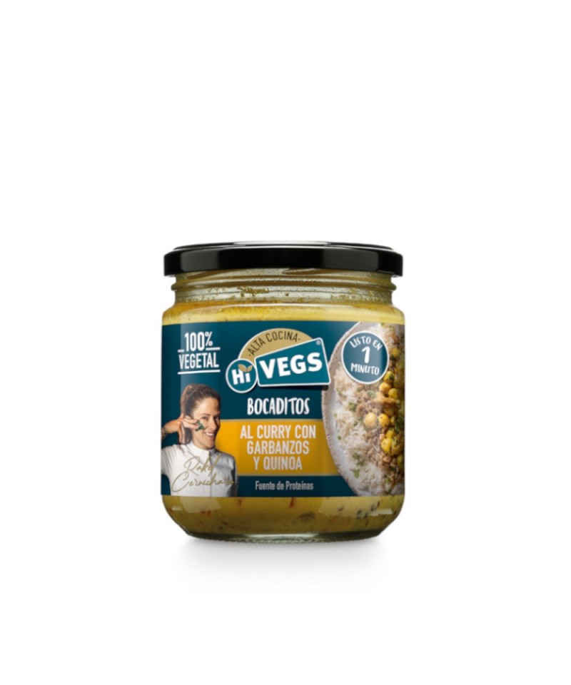 Curry quinoa roja HI VEGS 290 gr