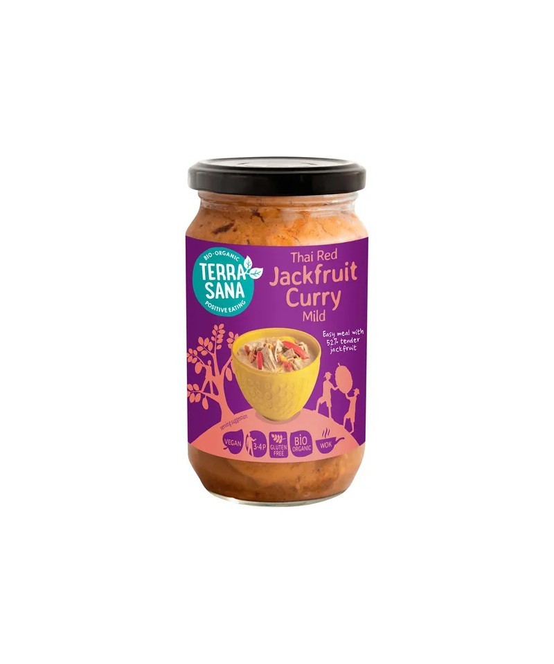 Curry rojo jackfruit TERRASANA 350 gr BIO