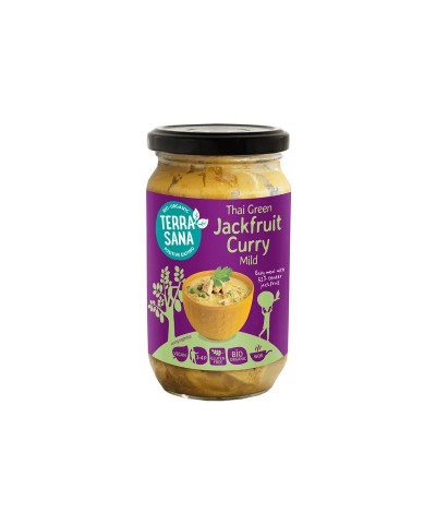 Curry verde jackfruit TERRASANA 350 gr BIO