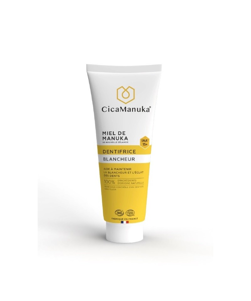 Dentifrico blanqueante IAA15+ CICAMANUKA 75 ml