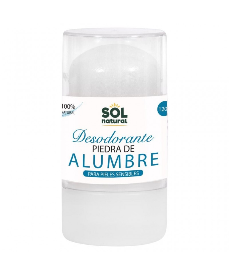 Desodorante alumbre SOL NATURAL 120 gr