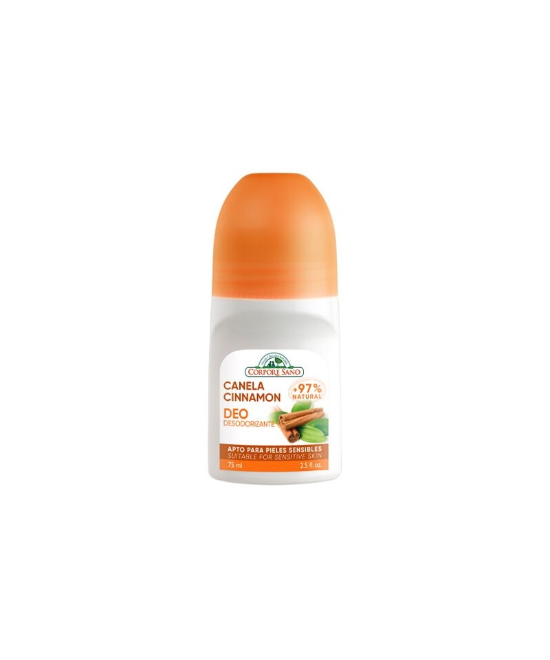 Desodorante Roll-On canela CORPORE SANO 75 ml