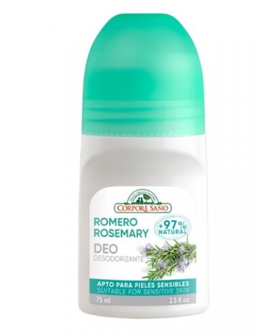 Desodorante Roll-On romero CORPORE SANO 75 ml