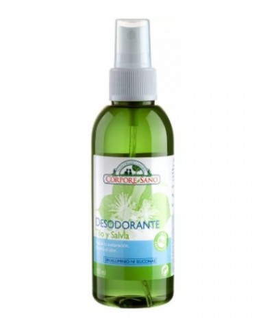 Desodorante tilo y salvia CORPORE SANO 150 ml