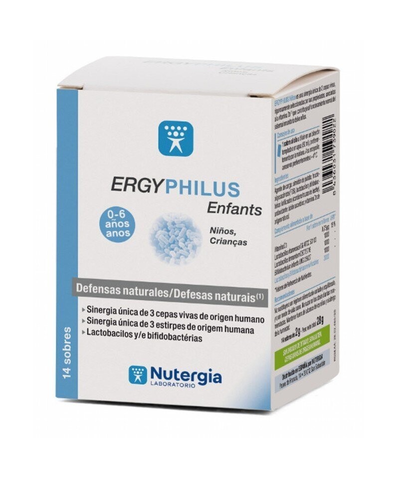 Ergyphilus Niños NUTERGIA 14 Sobres