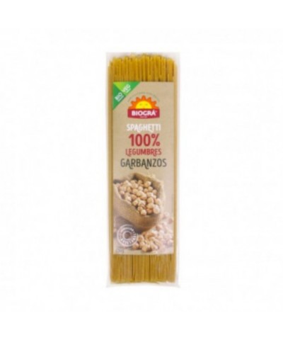 Espaguetis garbanzos BIOGRA 250 gr BIO