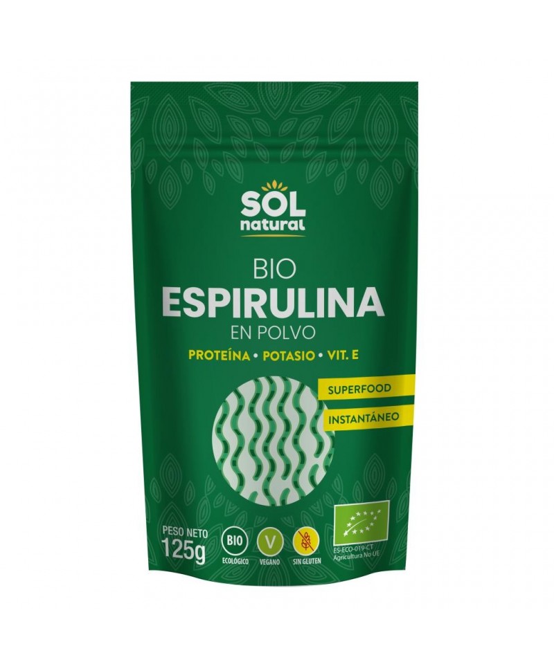 Espirulina SOL NATURAL 125 gr BIO