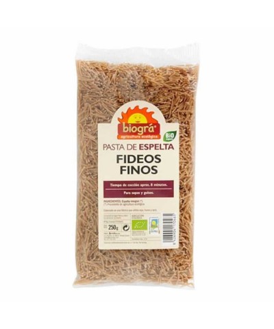 Fideo fino espelta BIOGRA 250 gr BIO