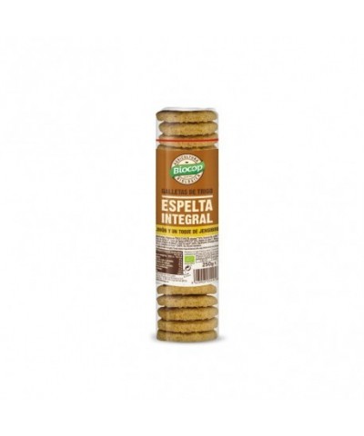 Galleta espelta integral jengibre limon BIOCOP 250 gr BIO