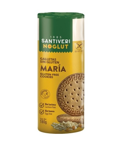 Galleta noglut maria SANTIVERI 180 gr