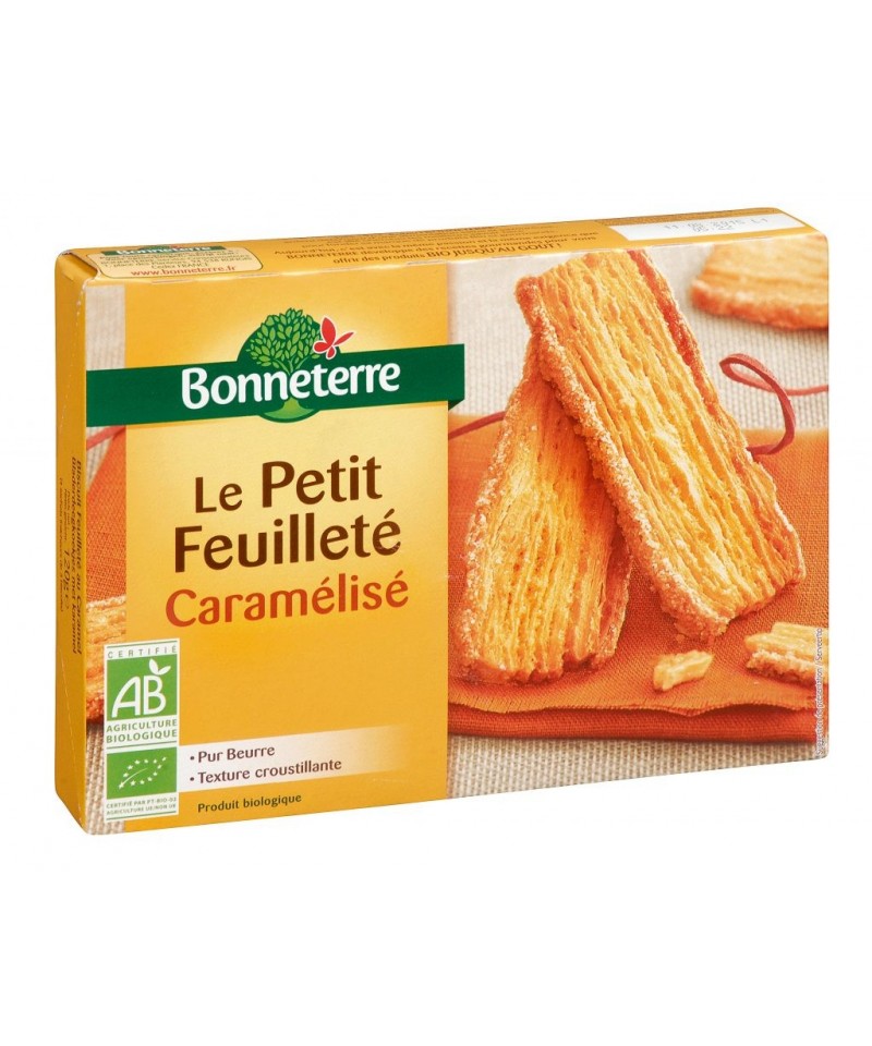 Galletas caramelizadas BONNETERRE 120 gr BIO