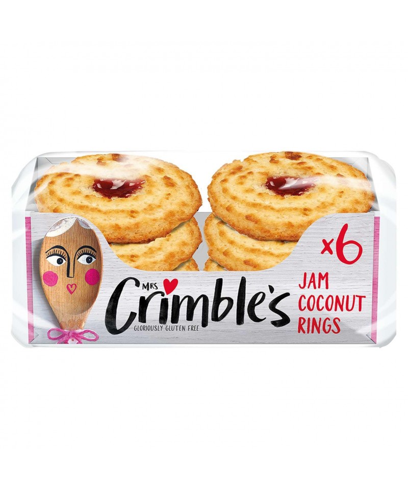 Galletas coco fresa sin gluten MRS CRIMBLES 240 gr