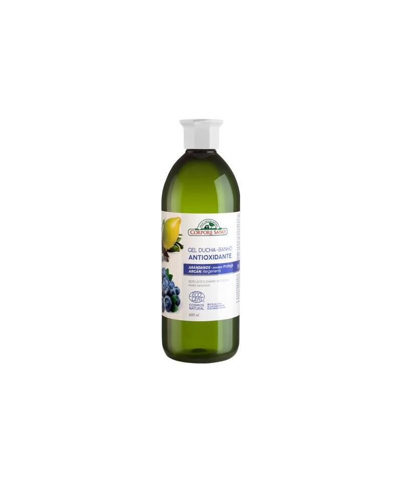 Gel antioxidante arandanos argan Ecocert CORPORE SANO 600 ml BIO