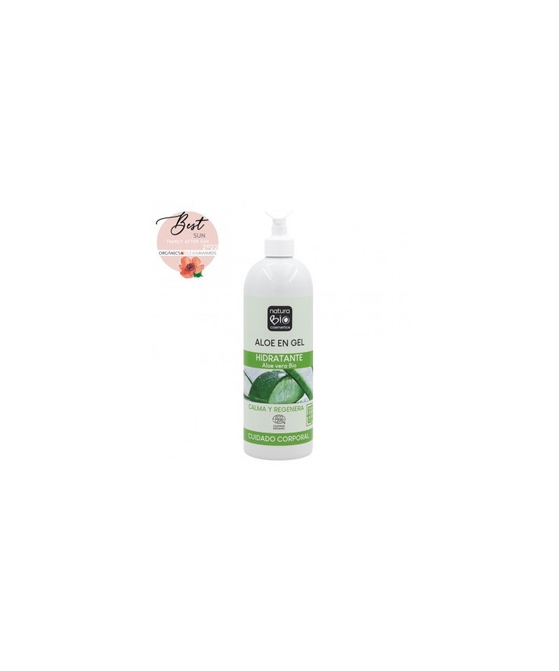 Gel hidratante aloe vera NATURA BIO 740 ml