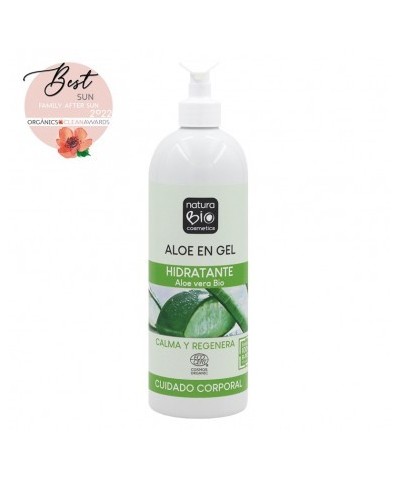 Gel hidratante aloe vera NATURA BIO 740 ml