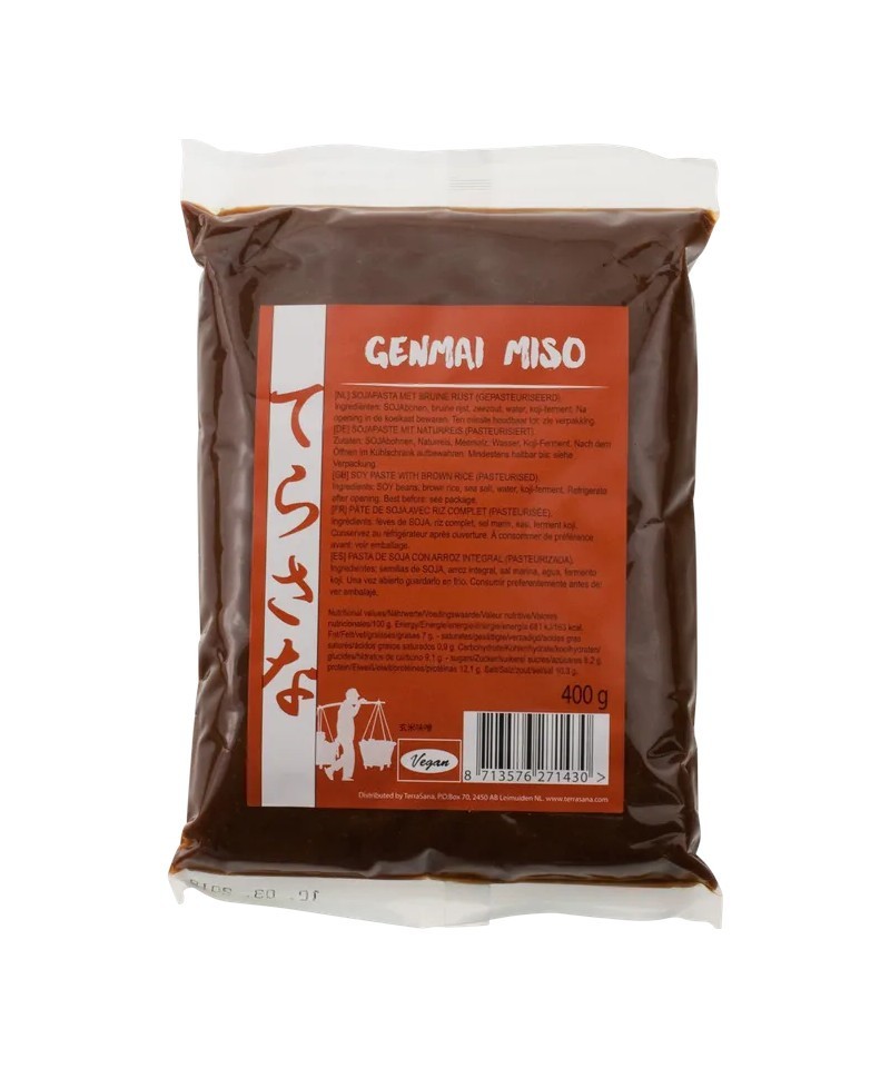 Genmai miso TERRASANA 400 gr