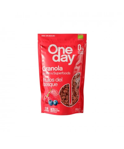 Granola frutos bosque ONE DAY 300 gr BIO