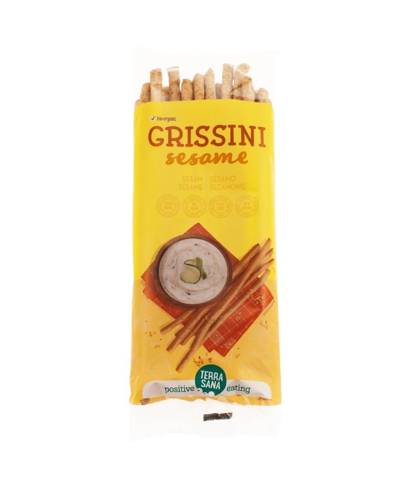 Grisines sesamo TERRASANA 125 gr BIO