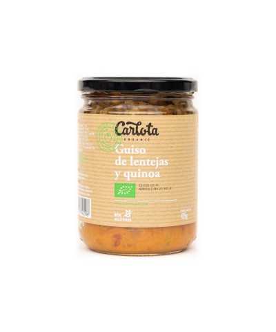 Guiso de lenteja con quinoa CARLOTA 425 gr BIO