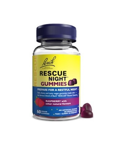 Gummies Rescue remedy night FLORES DE BACH 60 gominolas