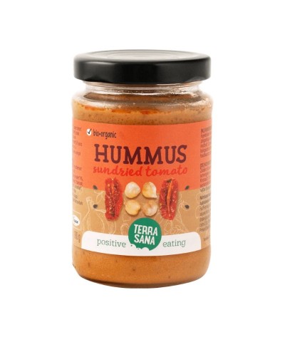 Hummus tomates secos TERRASANA 190 gr BIO