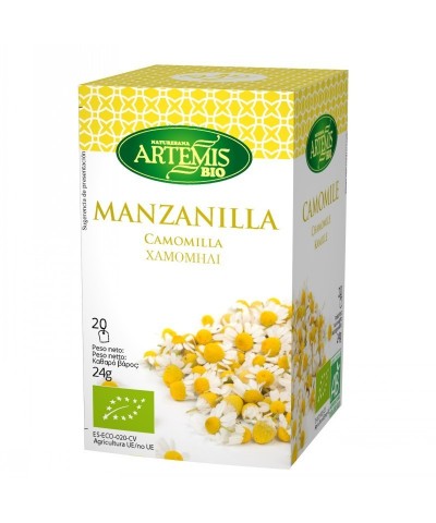 Infusion manzanilla (20 filtros) ARTEMIS 30 gr