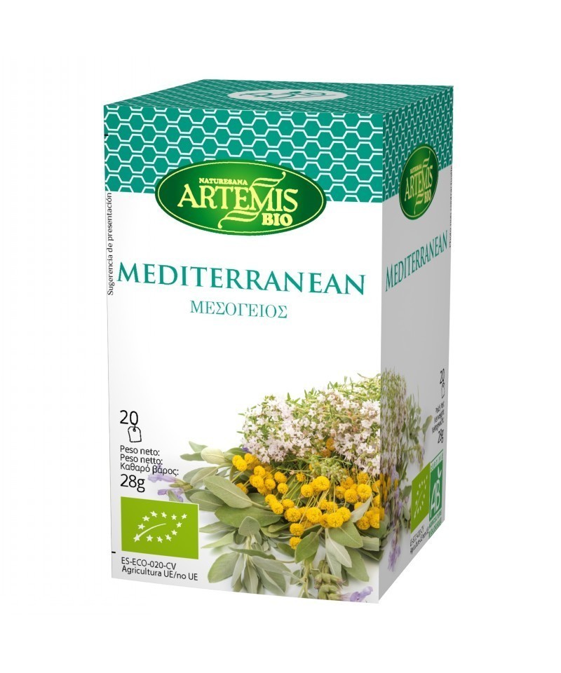 Infusion mediterranea (20 filtros) ARTEMIS 30 gr