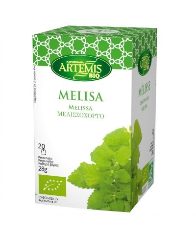 Infusion melisa (20 filtros) ARTEMIS 28 gr