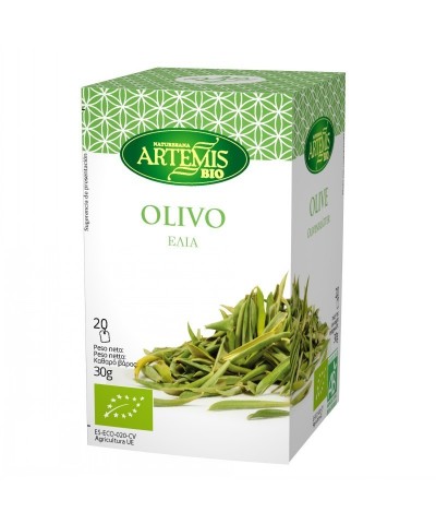 Infusion olivo (20 filtros) ARTEMIS 30 gr