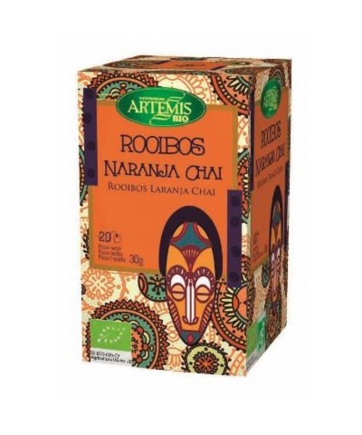 Infusion rooibos chai naranja (20 filtros) ARTEMIS 30 gr