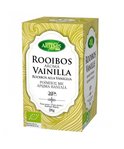 Infusion rooibos vainilla (20 filtros) ARTEMIS 30 gr