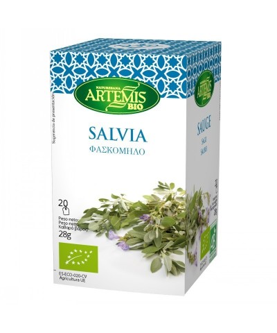 Infusion salvia (20 filtros) ARTEMIS 30 gr