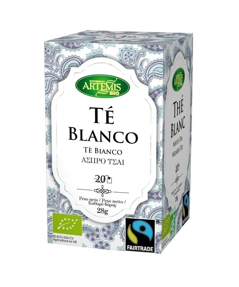 Infusion te blanco (20 filtros) ARTEMIS 30 gr