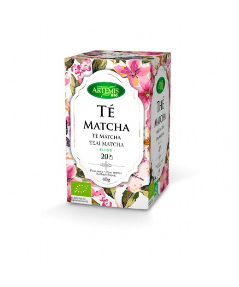 Infusion te matcha blend (20 filtros) ARTEMIS 30 gr