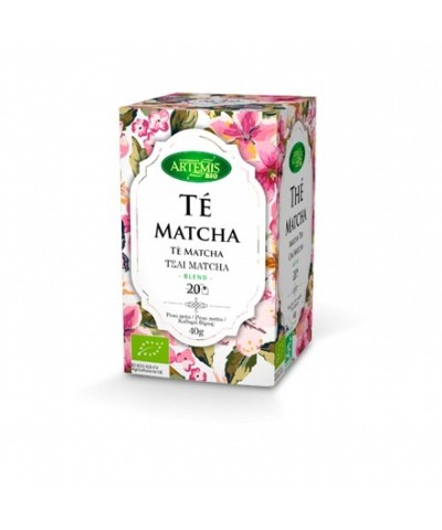 Infusion te matcha blend (20 filtros) ARTEMIS 30 gr