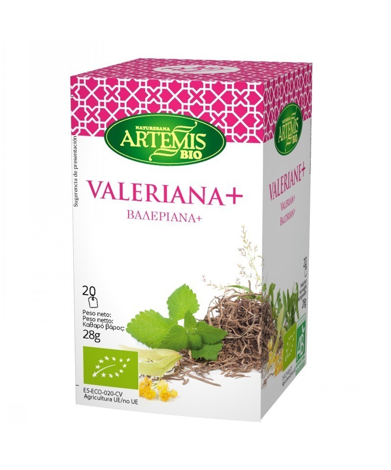 Infusion valeriana (20 filtros) ARTEMIS 30 gr