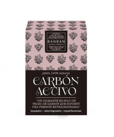 Jabon carbon activo BANBAN 100 gr