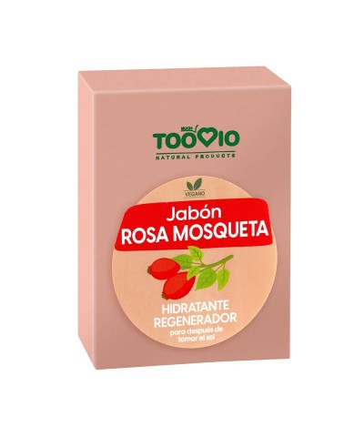 Jabon rosa mosqueta TOO VIO 100 gr