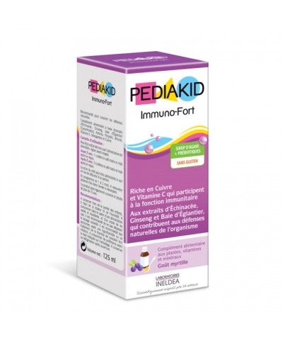 Jarabe infantil inmuno PEDIAKID 125 ml