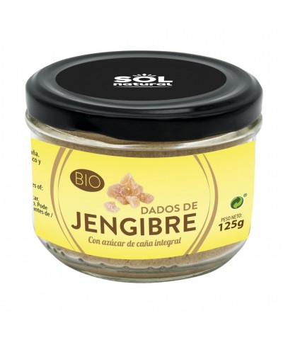 Jengibre en dados SOL NATURAL 125 gr BIO