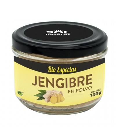 Jengibre en polvo SOL NATURAL 100 gr BIO