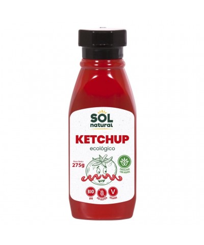 Ketchup sin gluten SOL NATURAL 275 gr BIO