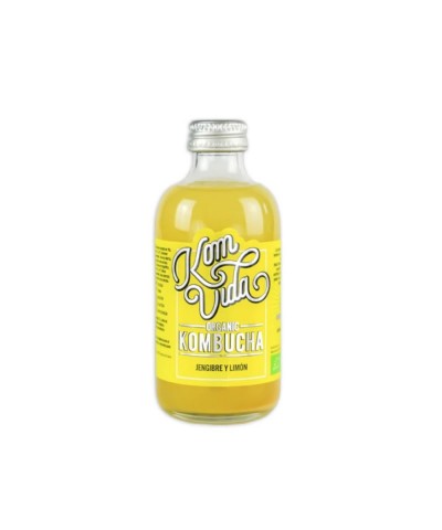 Kombucha jengibre limon KOMVIDA 250 ml BIO