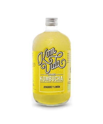 Kombucha jengibre limon KOMVIDA 750 ml BIO