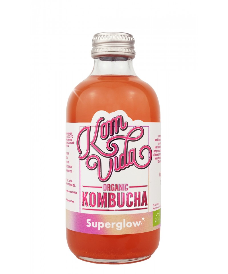 Kombucha superglow KOMVIDA 250 ml BIO