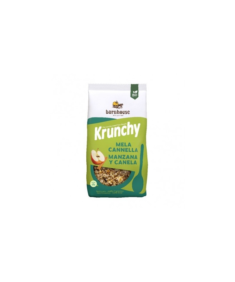 Krunchy manzana canela BARNHOUSE 750 gr BIO